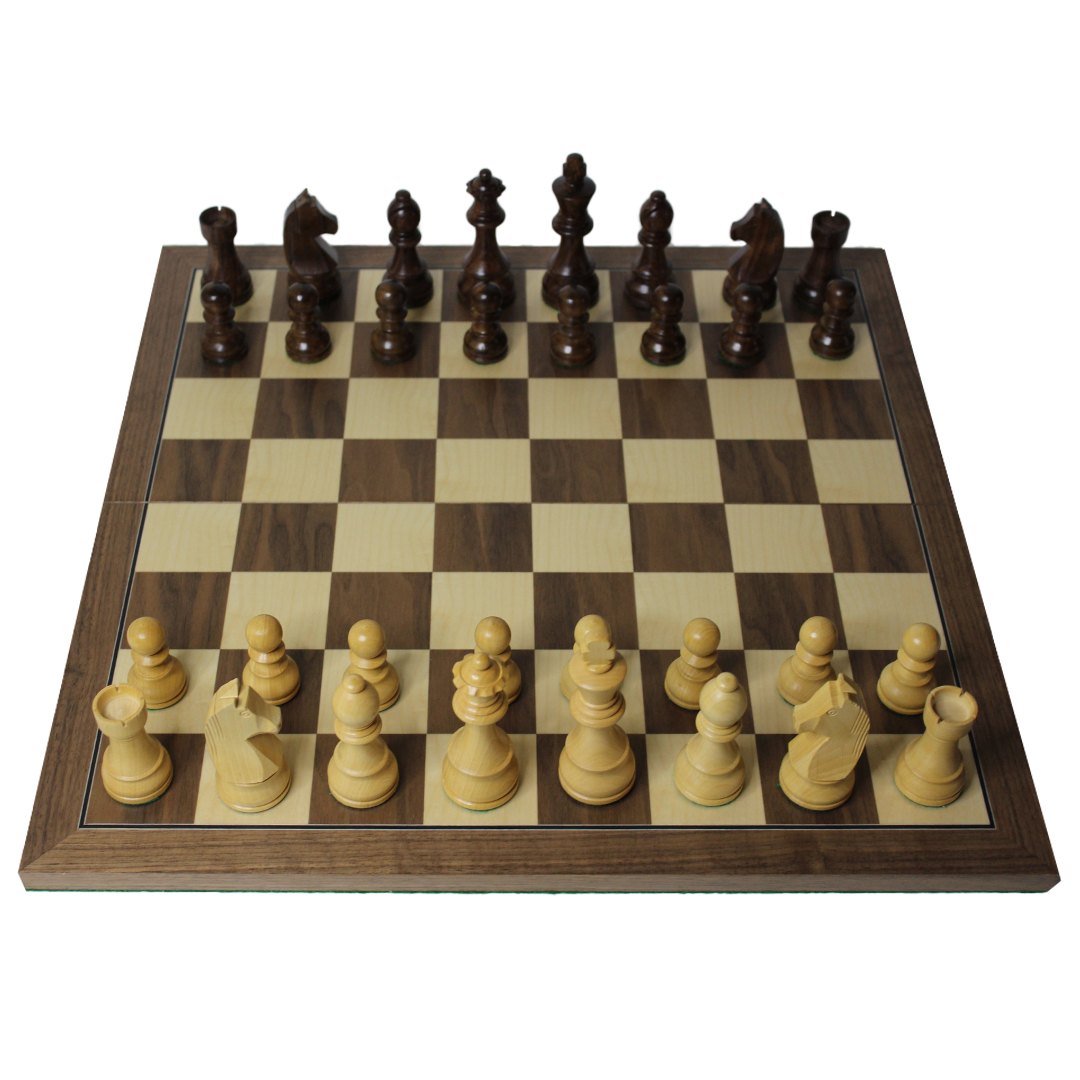 LCM Walnut & Maple Chessboard