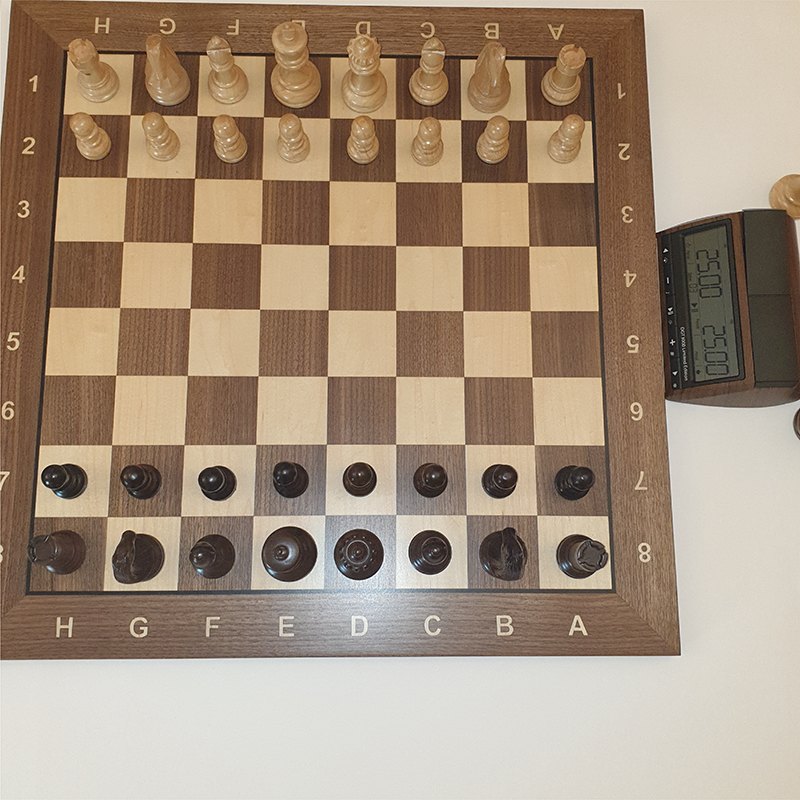 LCM Walnut & Maple Chessboard