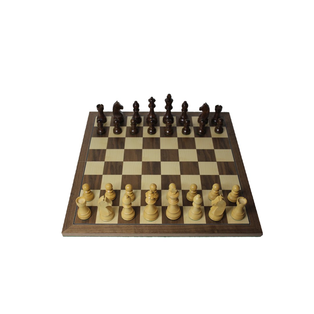 LCM Walnut & Maple Chessboard
